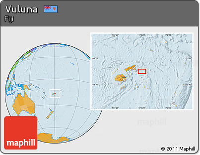 Political Location Map of Vuluna