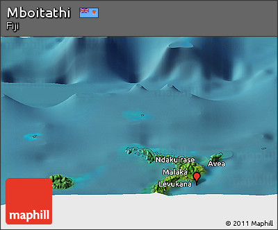Satellite Panoramic Map of Mboitathi