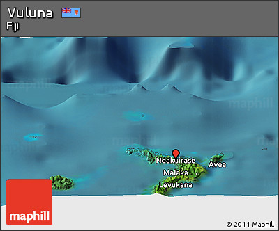 Satellite Panoramic Map of Vuluna