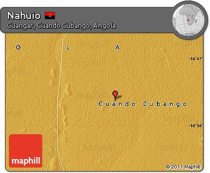 Physical Map of Nahuio