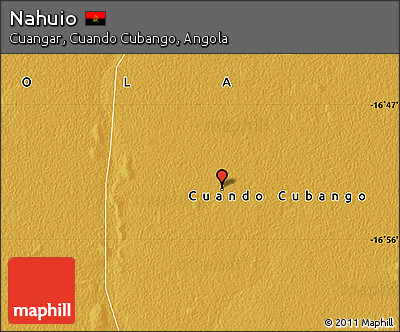 Physical Map of Nahuio
