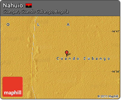 Physical Map of Nahuio