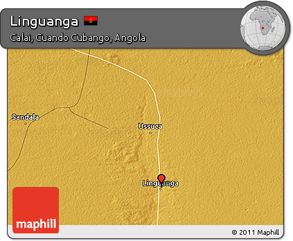 Physical 3D Map of Linguanga