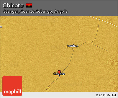 Physical 3D Map of Chicote