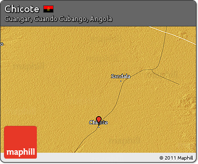 Physical 3D Map of Chicote