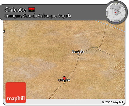 Satellite 3D Map of Chicote