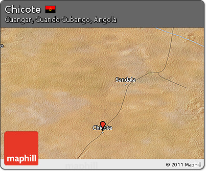 Satellite 3D Map of Chicote