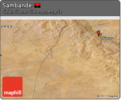 Satellite 3D Map of Sambande