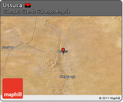 Satellite 3D Map of Ussuca