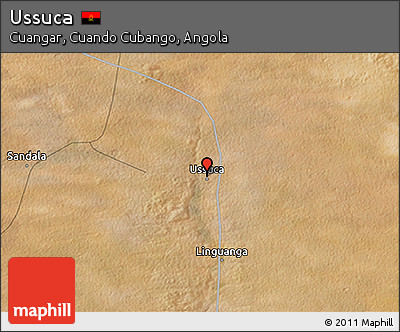 Satellite 3D Map of Ussuca