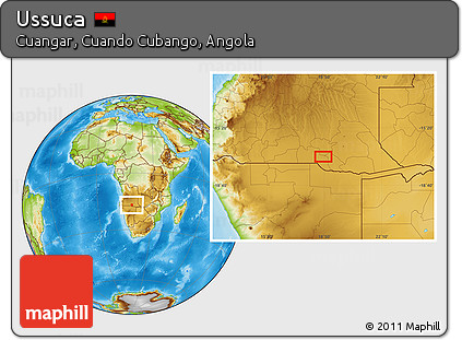 Physical Location Map of Ussuca