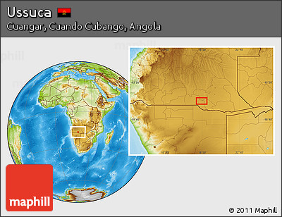 Physical Location Map of Ussuca