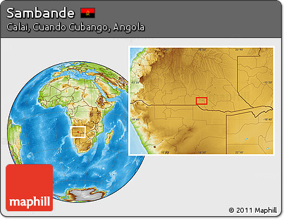 Physical Location Map of Sambande