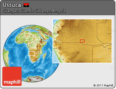 Physical Location Map of Ussuca