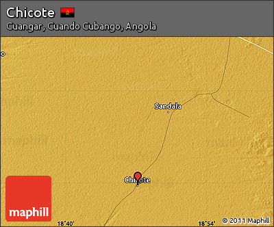 Physical Map of Chicote