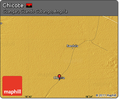 Physical Map of Chicote
