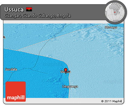 Political Panoramic Map of Ussuca