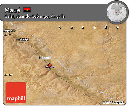 Satellite Map of Maué