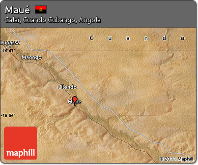 Satellite Map of Maué