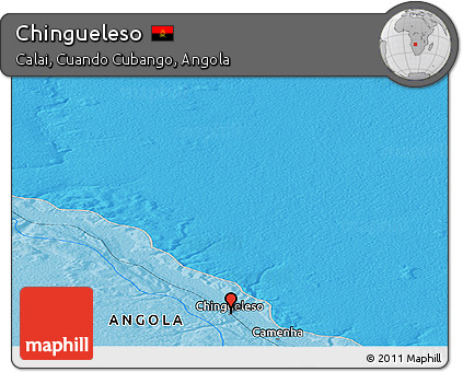 Political Panoramic Map of Chingueleso
