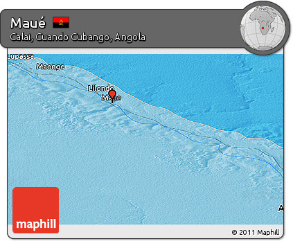 Political Panoramic Map of Maué