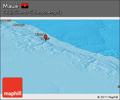 Political Panoramic Map of Maué