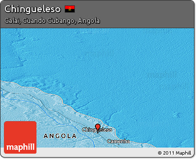 Political Panoramic Map of Chingueleso