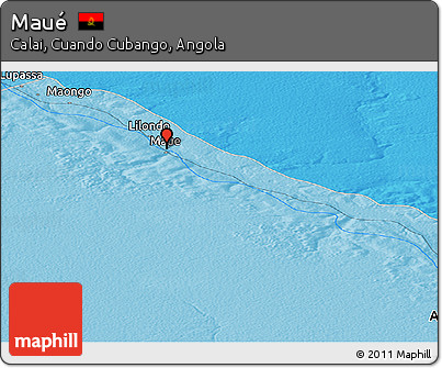 Political Panoramic Map of Maué