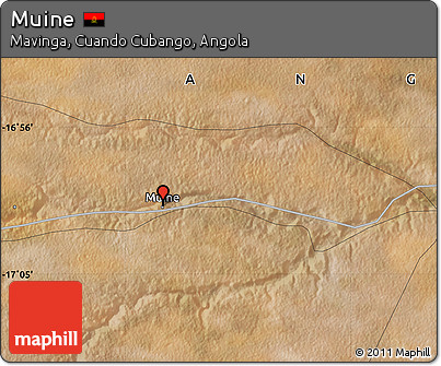 Satellite Map of Muine