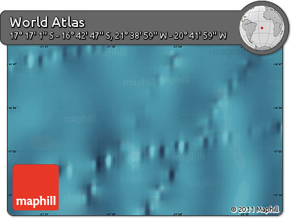 Satellite Map of the Area around 16° 59' 54" S, 21° 10' 29" W