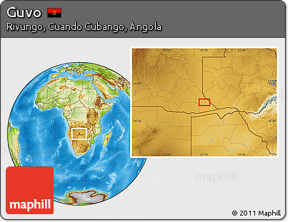 Physical Location Map of Guvo