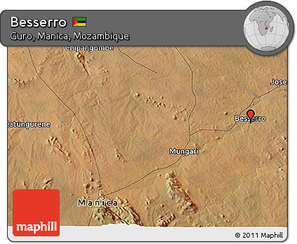 Satellite 3D Map of Besserro