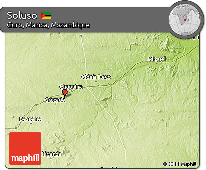 Physical 3D Map of Soluso
