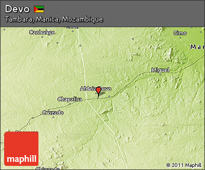 Physical 3D Map of Devo