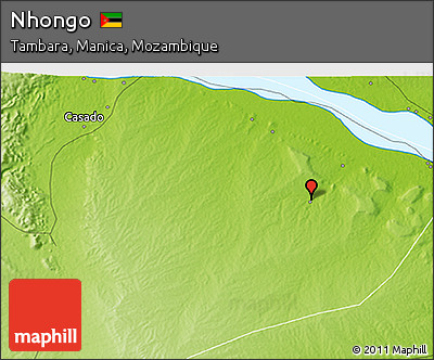 Physical 3D Map of Nhongo