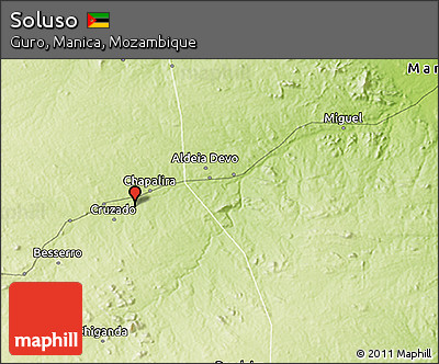 Physical 3D Map of Soluso
