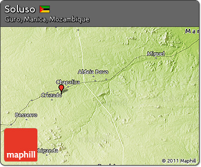Physical 3D Map of Soluso
