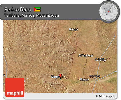 Satellite 3D Map of Feècoféco