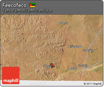 Satellite 3D Map of Feècoféco