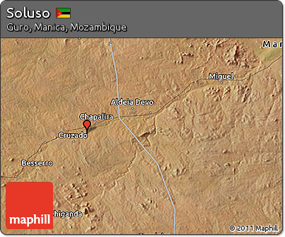 Satellite 3D Map of Soluso