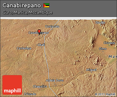 Satellite 3D Map of Canabirepano