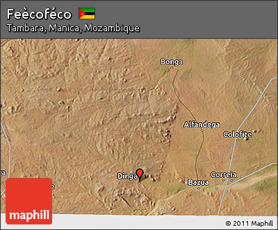 Satellite 3D Map of Feècoféco