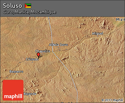 Satellite 3D Map of Soluso