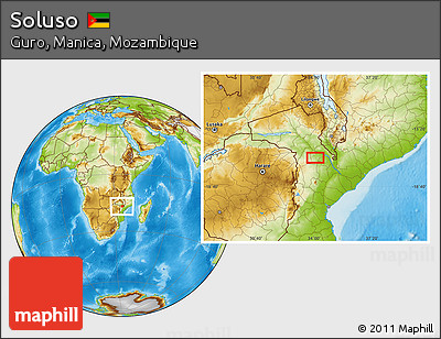 Physical Location Map of Soluso