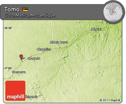 Physical Map of Tomo