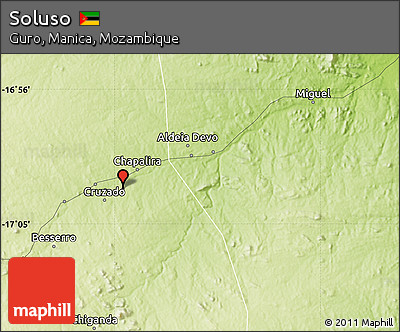 Physical Map of Soluso