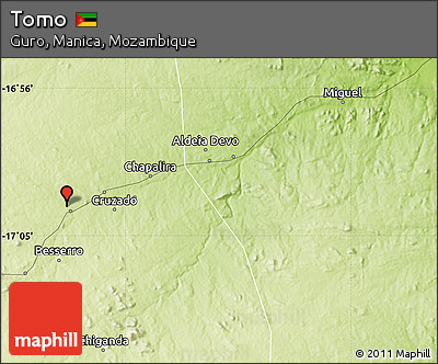 Physical Map of Tomo