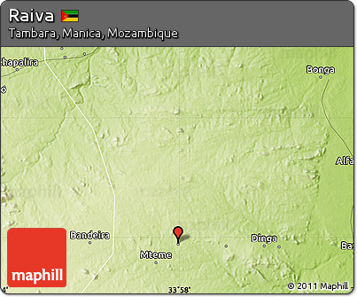 Physical Map of Raiva