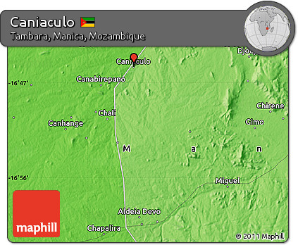 Political Map of Caniaculo