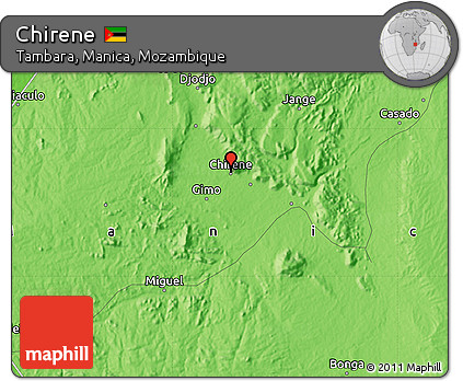 Political Map of Chirene
